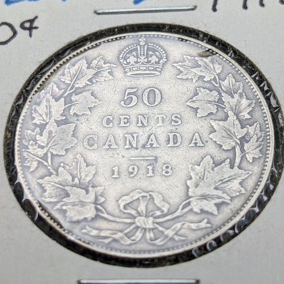 Silver Coin with King Portrait - Picture 2 of 3